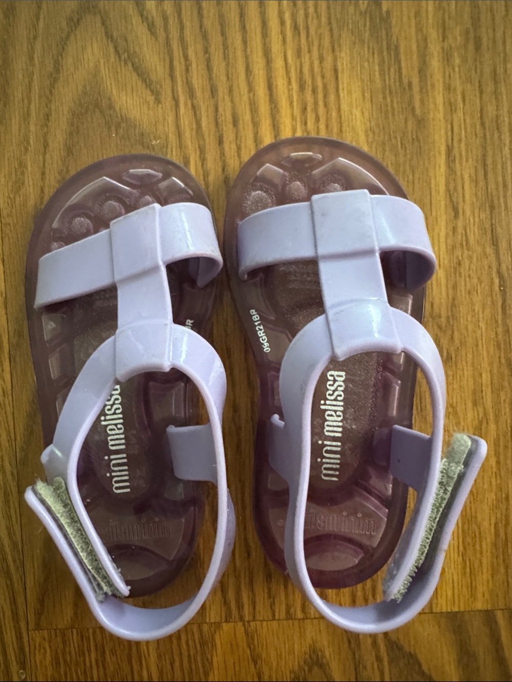 Mini Melissa Lilac Jelly Kids' Sandals